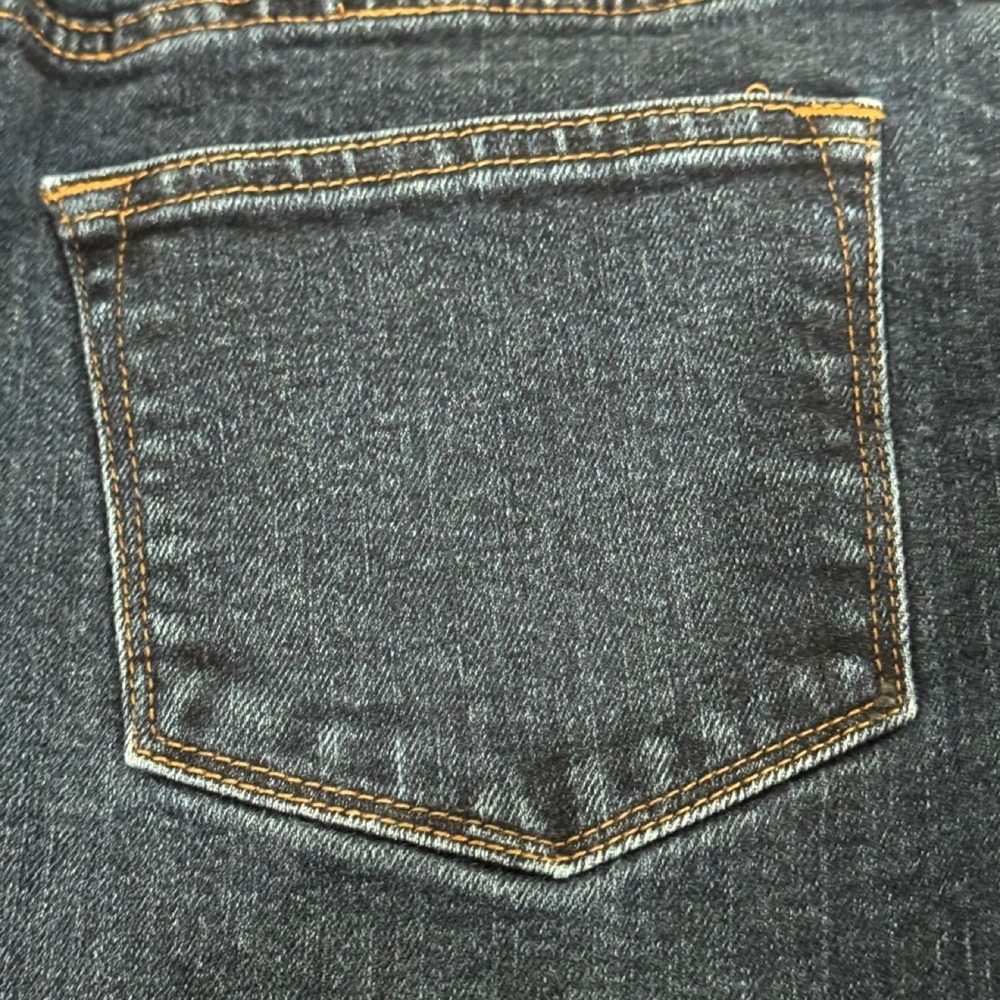 Lauren‎ Ralph Lauren Jeans Co Dark Wash Denim Skirt Slit Size 6 - Picture 4 of 8